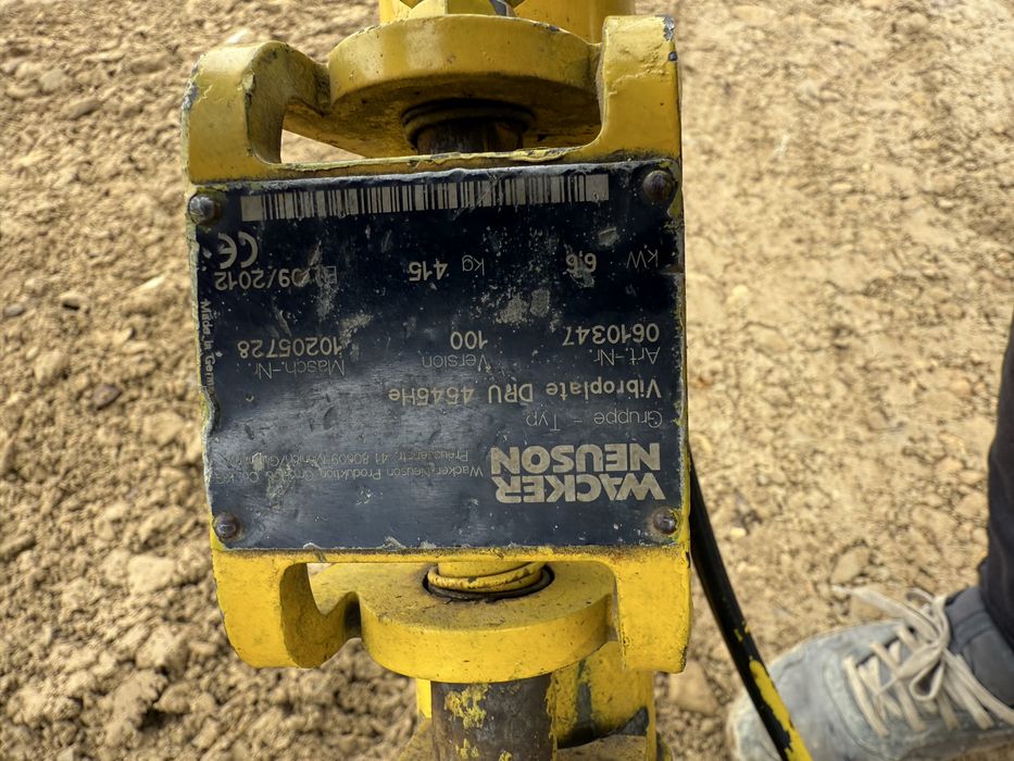 Placa talpa compactoare wacker newson 415 kg mai picior