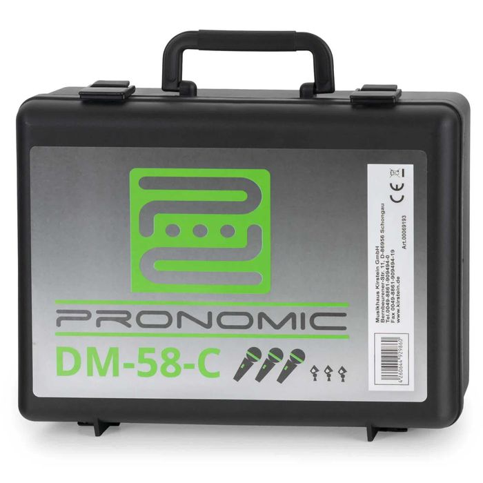 Set 3x Microfon Vocal Pronomic DM-58-C