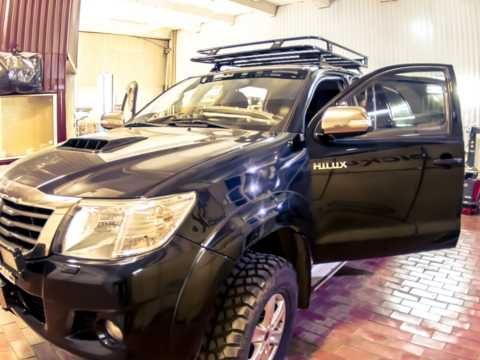 Багажник экспедиционный с сеткой Toyota Hilux VII 04-2015г