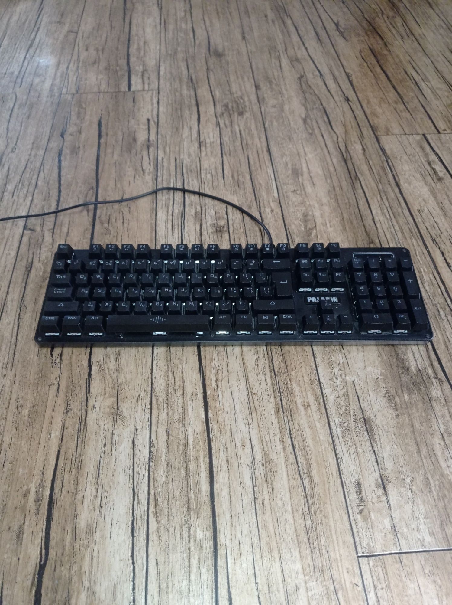 Клавиатура Defender Paladin GK-370L, Black, USB