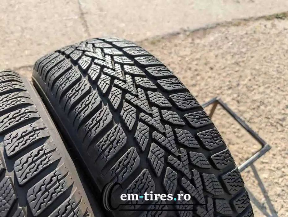 SET 4 Anvelope Iarna 195/65 R15 DUNLOP Winter Response 2 91T