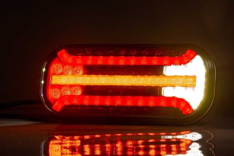 К-кт LED диодни Стопове с Динамичен Мигач,Кабел,Ляв и Десен,7 Функции