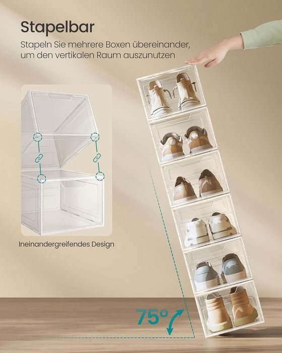 Кутии за обувки - 12бр, 6бр