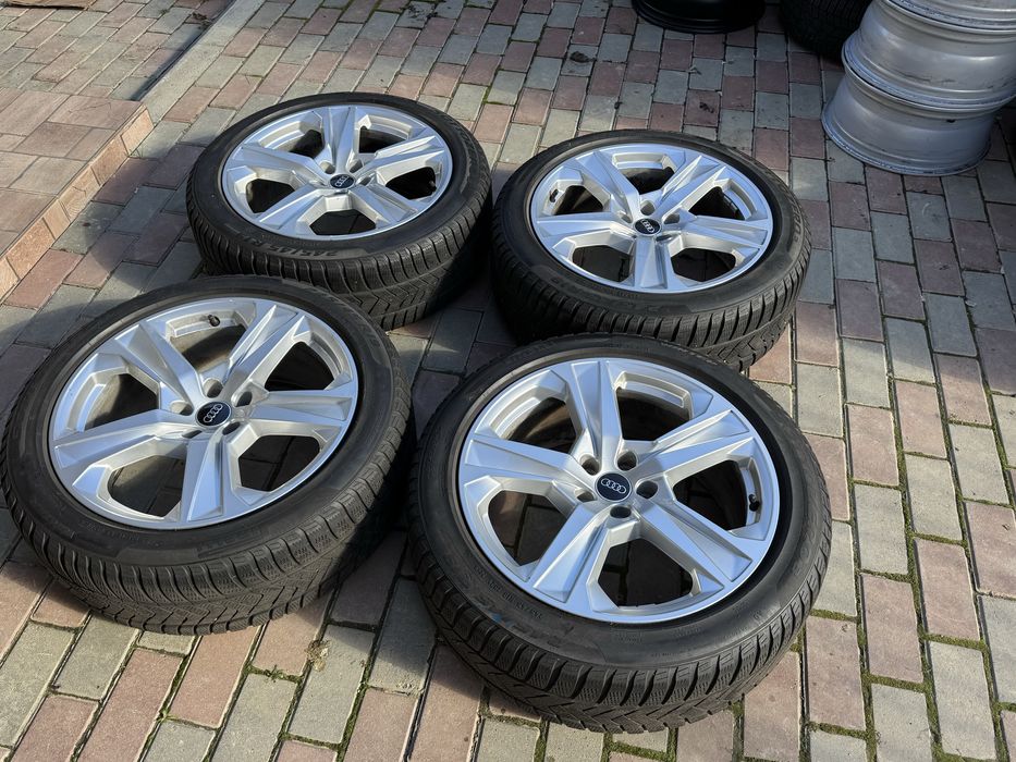 Jante Audi 5x112 , R19 , anvelope 245 45 19 Pielli
