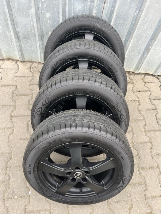 Jante aliaj 5x105mm,  anvelope vara 205/55 R16 Opel Astra J sau K