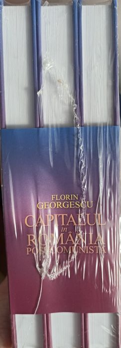Capitalul in Romania Postcomunista SET 3 volume- Florin Georgescu