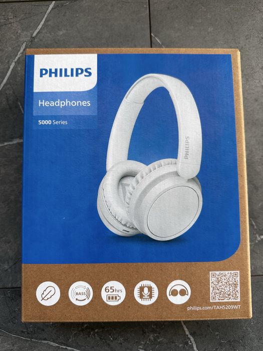 Чисто нови Philips series 500 Безжични слушалки