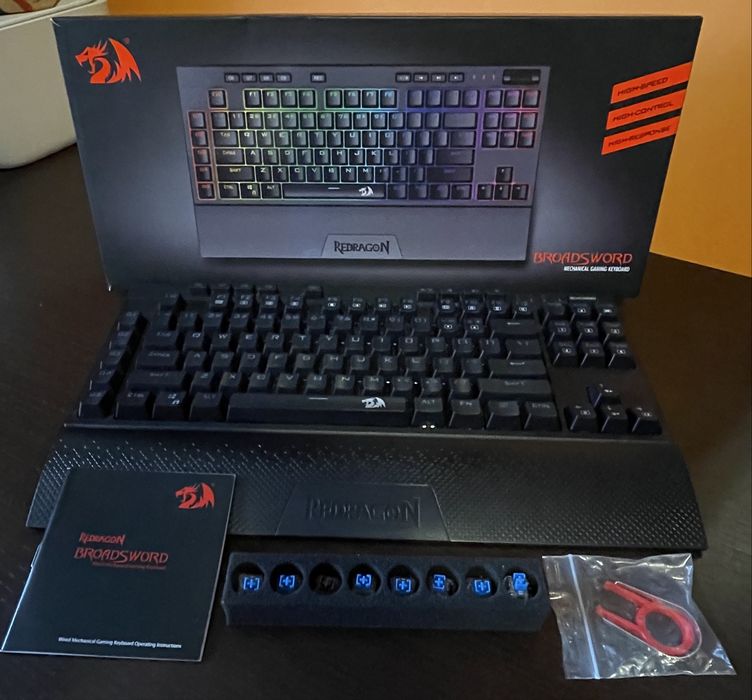 Tastatura mecanica gaming Redragon Broadsword