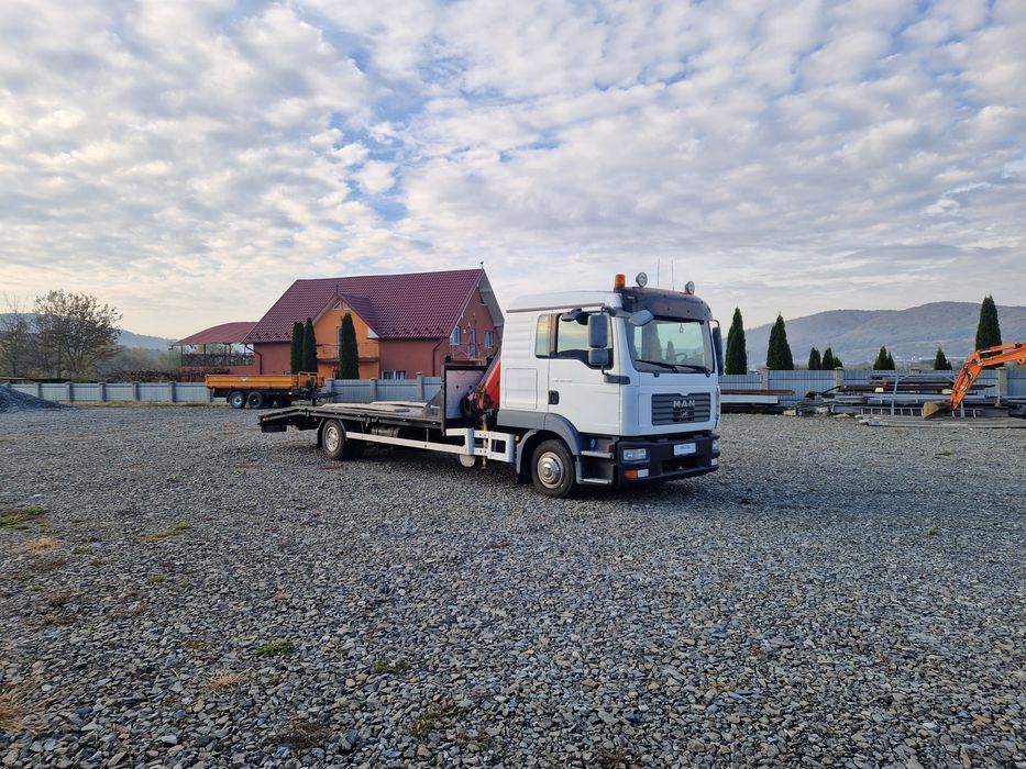 Platforma cu macara, MAN