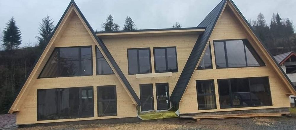 Case si cabane A-frame