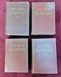 Istoria Romaniei (4 vol., editie hardcover) 1960-1964