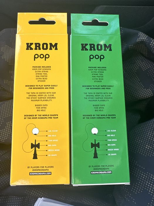 Kendama krom pop sticky original