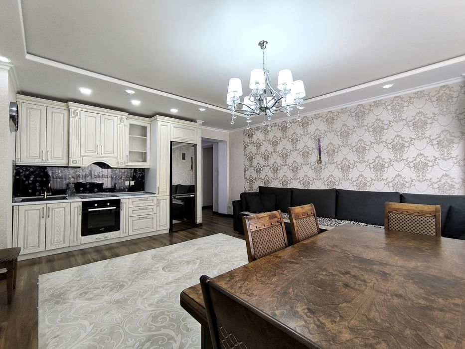 Аренда 3-ная квартира в ЖК Куат на Абая-Масанчи