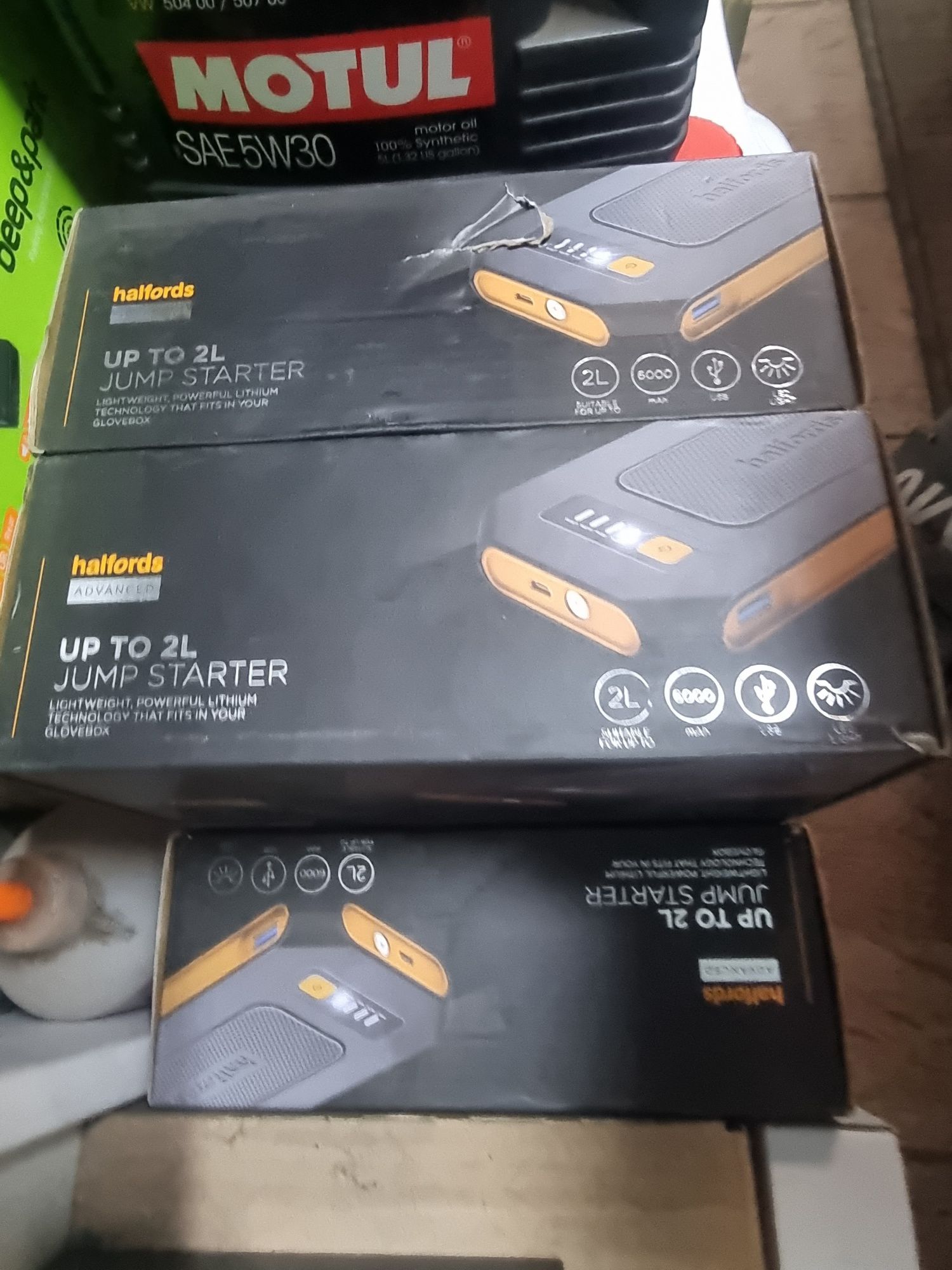 Starter halfords advanced 6000mah