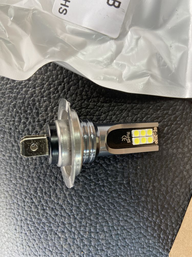 Becuri led h7 14000 LM & 6000k