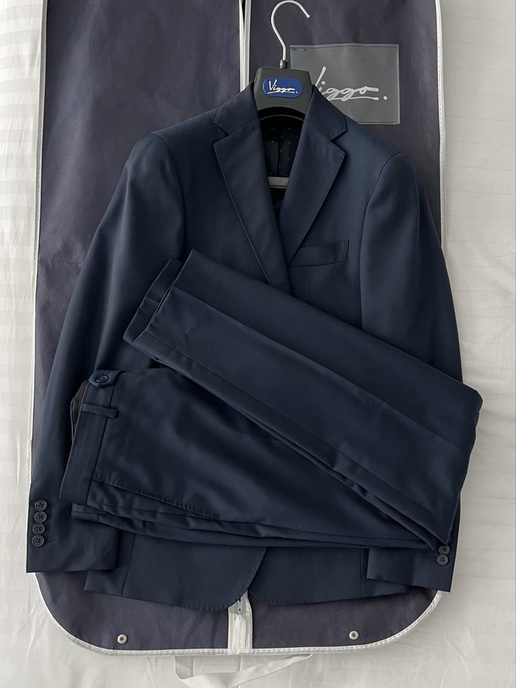 Costum Full Viggo VITALE BARBERIS  albastru 44 Business - Evenimente