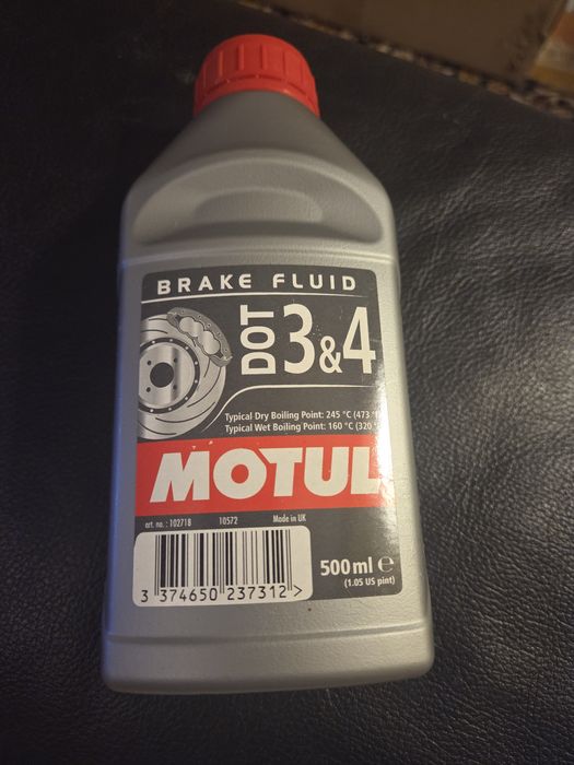 Lichid de frànă Motul Dot 3&4, 500 ml