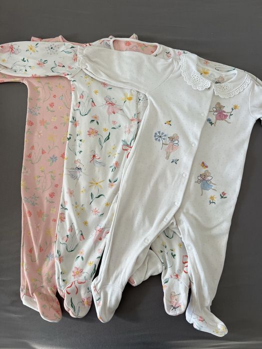 3 броя пижами/ромпъри NEXT