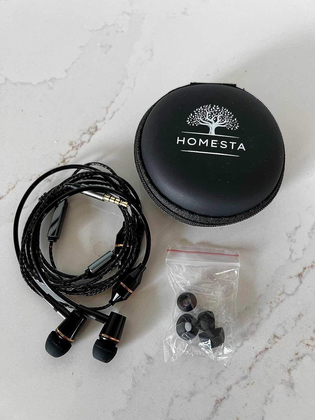 Анти-радиационни слушалки HOMESTA: кабелни стерео слушалки без ЕМП