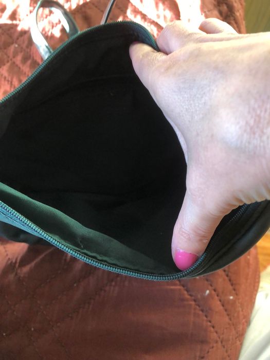 Зелена неголяма дамска чанта през рамо