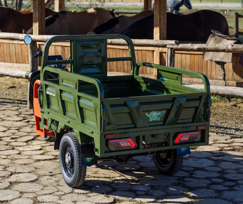 Triciclu electric omologat Cargo 500 NC9 EEC cu si fara Permis 45 km/h