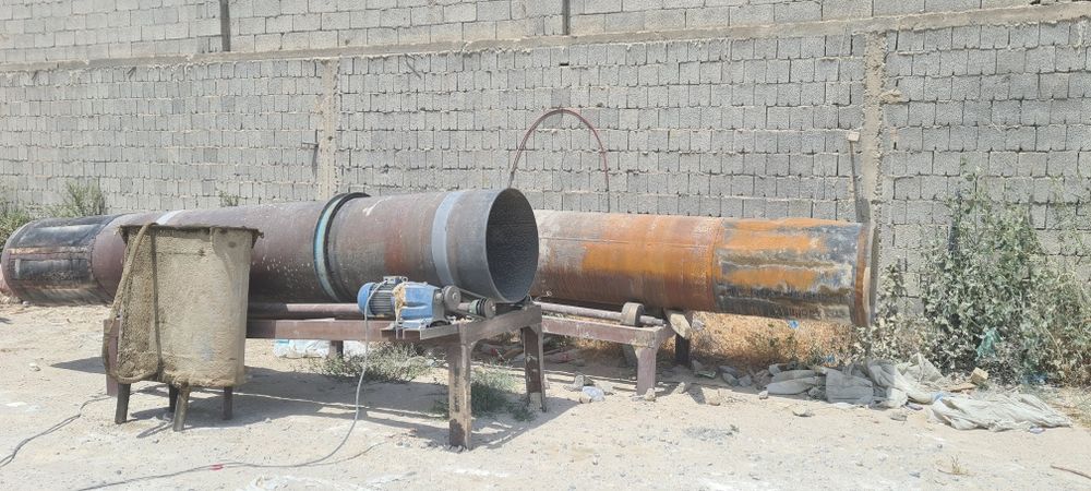 Сушилка барабанная для песка