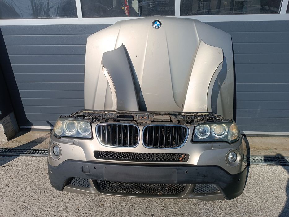 Fata completa BMW X3 E83 2007-2011 Faruri Xenon Bara Capota Aripa