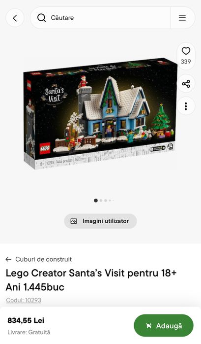 Lego Creator Santa’s Visit 10293