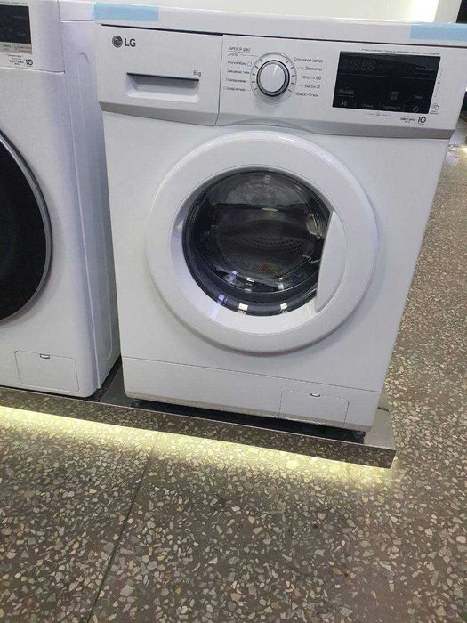 Стиральная машина LG 6 kg инвертор со склада низком ценам установка