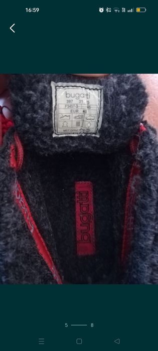 Ghete nr 40 Bugatti piele bărbați