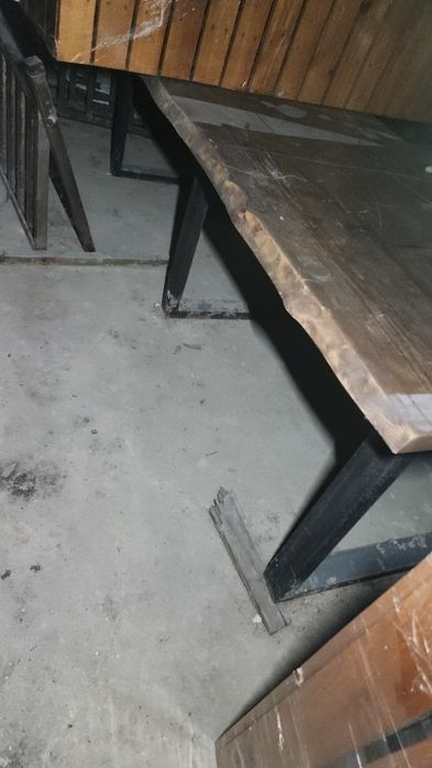 Стол натуральный дерево