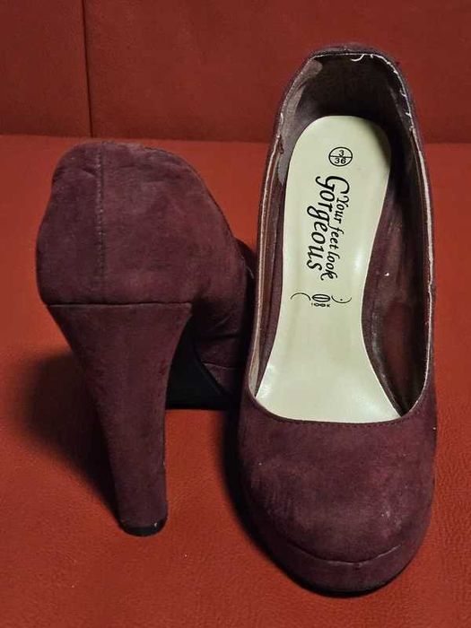 Pantofi din piele ecologica New Look nr.36