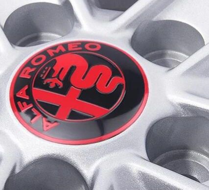 ALFA ROMEO - Set embleme auto si capace jante aliaj