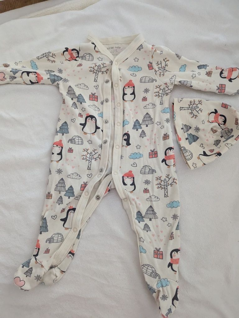 Set pinguini bebelusi 56-62
