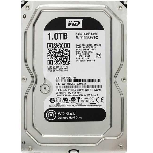 Жесткий диск Western Digital 1TB (Доставка по городу)