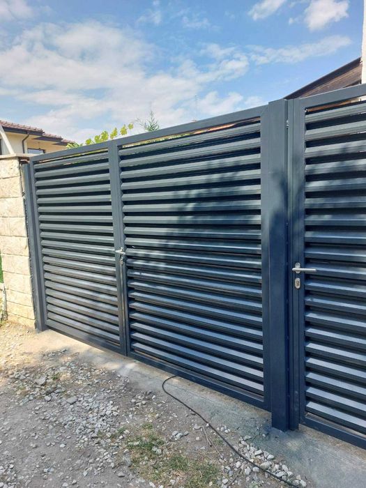 Метална ограда модел щора
