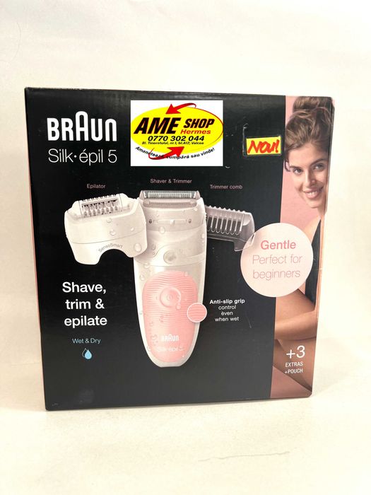 Epilator Braun Series 5, NOU/Sigilat!