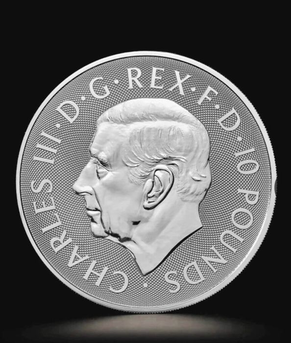 Moneda Lingou argint 10/oz Odin/Thor pur 999% 310gr