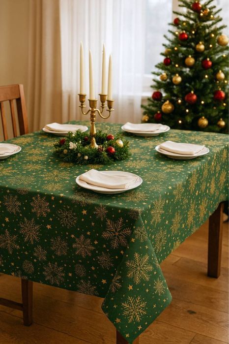 Новогодние раннеры и скатерти из качественного материала