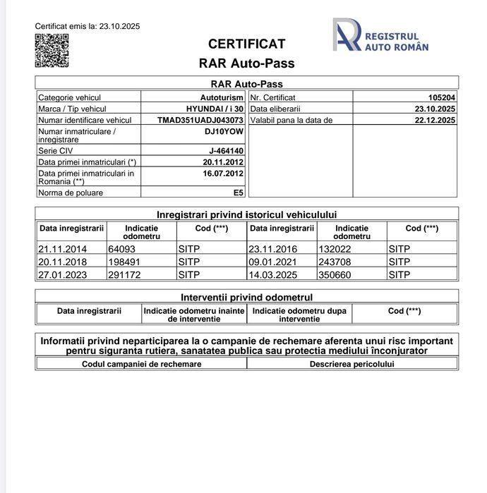 Hyundai I30 1.6 disel 2012