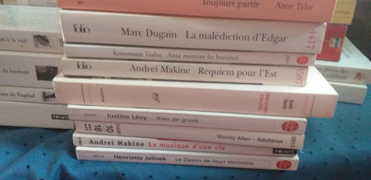 Художественная литература на французском языке по 1000
