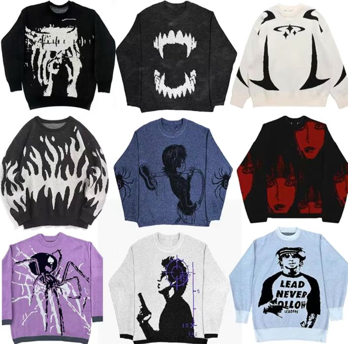 Cвитера y2k под заказ