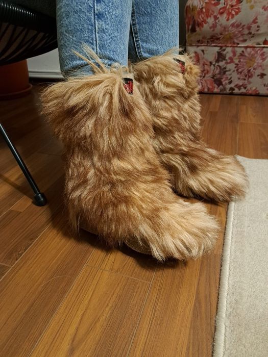 Cizme damă blană noi