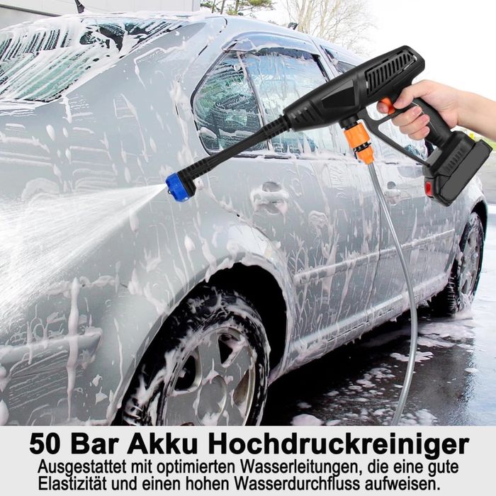 Aparat de spalat cu presiune fara fir, 400W, 30 bar