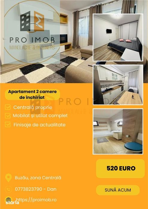 Apartament 2 camere confort 1 decomandat zona Centru
