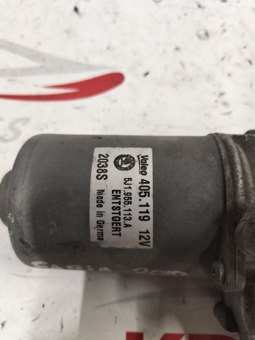 Моторче предни чистачки Skoda Fabia / Шкода Фабия 2010г.