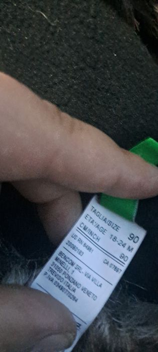 Caciula baieti imblanita interior