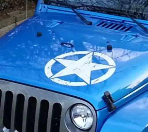 Sticker abtibild autocolant Auto, Jeep