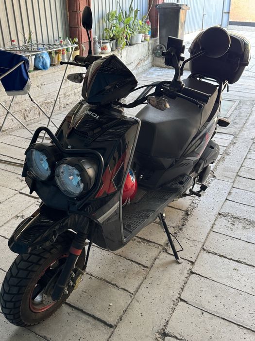 Мопед Танк с номерами