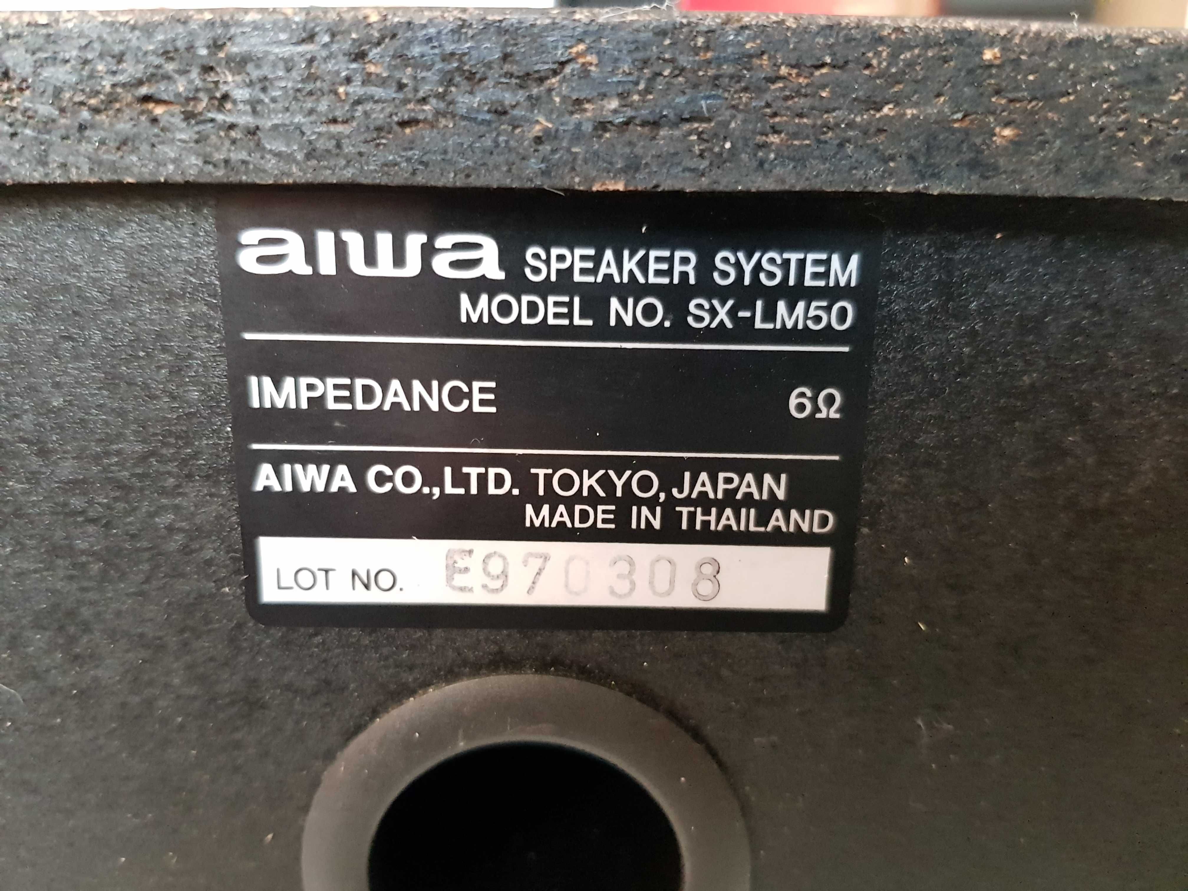 Boxe Aiwa SX-LM50 / 50W / 6 Ohm